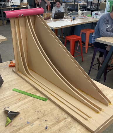 Completed MDF prototype
