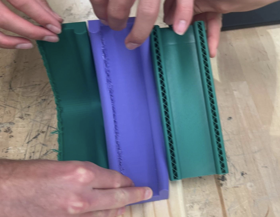 3D-printed PLA prototype
